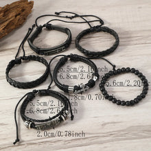 Load image into Gallery viewer, I Love Jesus Leather Bracelet Set
