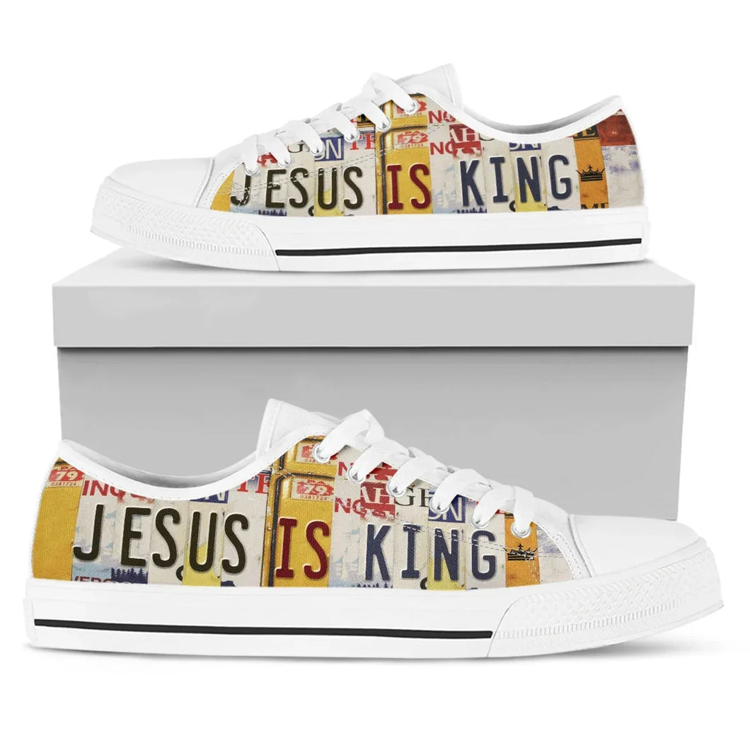 Jesus Is King Walking Shoes