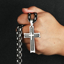 Load image into Gallery viewer, Bike Chain Stainless Steel Cross Chain
