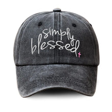 Load image into Gallery viewer, Simply Blessed Adjustable Cap
