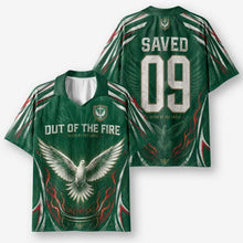 Load image into Gallery viewer, Out Of The Fire Saved Sports Soccer Jersey
