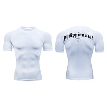 Load image into Gallery viewer, Philippians 4:13 Fit Training Shirt (Short Sleeve and Long Sleeve Available)
