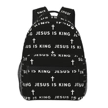 Load image into Gallery viewer, Jesus Is King Backpack
