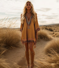 Load image into Gallery viewer, Chosen Tribe Tassel Dress
