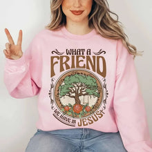 Load image into Gallery viewer, What A Friend, Tree of Truth-Life Sweatshirt
