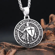 Load image into Gallery viewer, Ephesians 6 Whole Armor Stainless Steel Chain
