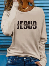 Load image into Gallery viewer, Way, Truth, Life 100% Cotton Fashion Pullover
