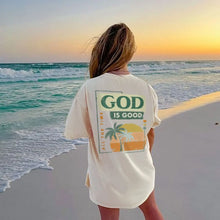 Load image into Gallery viewer, God Is Good All The Time Summer 2024 Graphic Tshirt
