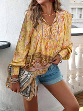 Load image into Gallery viewer, Daisy&#39;s Morning Prairie Ruffle Sleeve Top

