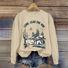 Load image into Gallery viewer, Glory, Path To Righteousness Cowgirl Sweatshirt
