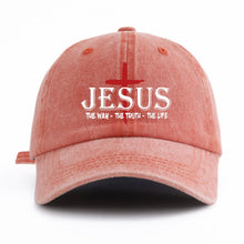 Load image into Gallery viewer, Way, Truth, Life Adjustable Cap
