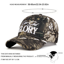 Load image into Gallery viewer, Glory To God Wilderness Camo Adjustable Cap
