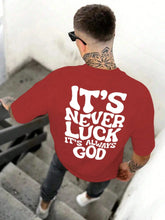 Load image into Gallery viewer, Not Luck, Favored, Blessed and Chosen Cotton Tshirt
