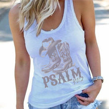 Load image into Gallery viewer, Psalm 40:2 Deliverance Remnant Summer Cotton Tank
