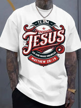 Load image into Gallery viewer, All Star Team Jesus Disciples Baseball Cotton Tshirt (Only Can Be Shipped To USA Customers)
