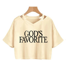 Load image into Gallery viewer, God's Favorite Crop Top

