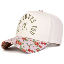 Load image into Gallery viewer, God's Gardener Spring/Summer Floral Cap
