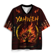 Load image into Gallery viewer, Yahweh Great I Am Burning Bush Premium Exclusive Release Exodus Jersey
