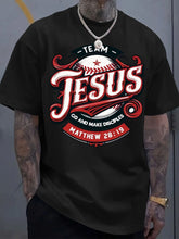 Load image into Gallery viewer, All Star Team Jesus Disciples Baseball Cotton Tshirt (Only Can Be Shipped To USA Customers)
