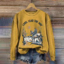 Load image into Gallery viewer, Glory, Path To Righteousness Cowgirl Sweatshirt
