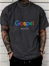 Load image into Gallery viewer, The Gospel, The Only Search Engine of Truth Cotton Tshirt
