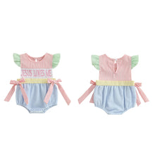 Load image into Gallery viewer, Jesus Loves Me Onesie
