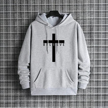 Load image into Gallery viewer, Believe In Christ Men's Hoodie
