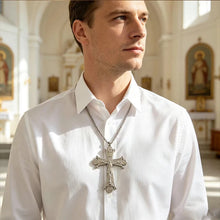 Load image into Gallery viewer, Bold Cross Priest Chain

