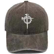 Load image into Gallery viewer, Crown and Cross Adjustable Cap
