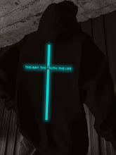Load image into Gallery viewer, Way, Truth, Life Premium Fleece Hoodie

