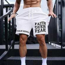 Load image into Gallery viewer, Faith Over Fear Athletic Shorts

