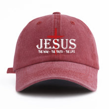 Load image into Gallery viewer, Way, Truth, Life Adjustable Cap
