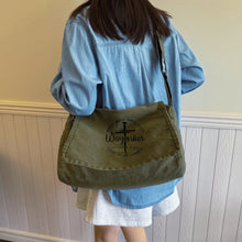 Load image into Gallery viewer, Waymaker Canvas Scout Messenger Bag
