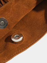 Load image into Gallery viewer, Rodeo Remnant Suede Cowgirl Tassel Purse
