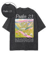 Load image into Gallery viewer, Psalm 23 Lord Is My Shepherd Cotton tshirt
