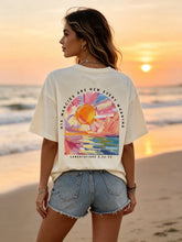 Load image into Gallery viewer, Lamentations 3:22 New Mercies Sunrise Cotton Tshirt
