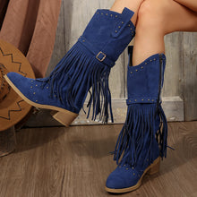 Load image into Gallery viewer, Remnant Rodeo Cowgirl Suede Boots

