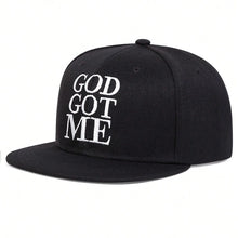 Load image into Gallery viewer, God Got Me Flat-Bill Bold Snapback
