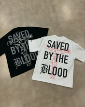 Load image into Gallery viewer, Saved By The Blood Premium Cotton Tshirt
