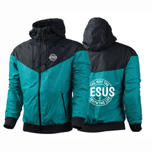 Load image into Gallery viewer, Way, Truth, Life Windbreaker
