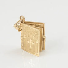 Load image into Gallery viewer, 18K Gold Plated Holy Bible Lord's Prayer Necklace
