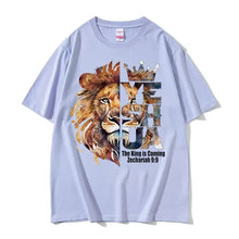 Load image into Gallery viewer, Zechariah 9:9 Return Of Yeshua, The King Of Judah Tshirt
