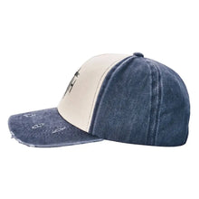 Load image into Gallery viewer, Faith Washed Denim Cap
