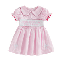 Load image into Gallery viewer, Jesus Loves Me Kindergarten Camp Dress
