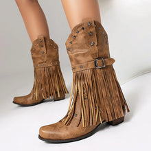 Load image into Gallery viewer, Lonestar Remnant Cowgirl Boots
