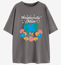 Load image into Gallery viewer, Psalm 139:14 Wonderfully Made Butterfly Cotton Tshirt
