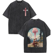 Load image into Gallery viewer, Do Not Be Afraid for I Am with You Premium Thick Cotton Tshirt
