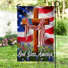 Load image into Gallery viewer, God Bless America Banner Flag
