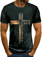 Load image into Gallery viewer, John 3:16 Flex Casual Tshirt
