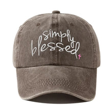 Load image into Gallery viewer, Simply Blessed Adjustable Cap
